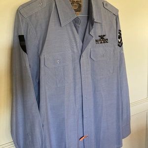 Pacific Blue long sleeve shirt